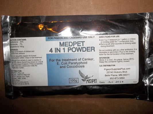 MedPet 4 in 1 pdr (100 grams)