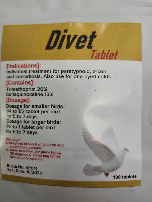 Divet Tablets (quantity 100)