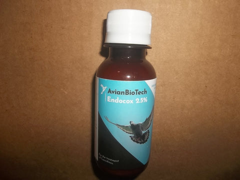 AvianBioTech Endo-Cox 2.5% liquid (100 ml bottle)
