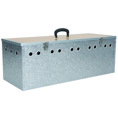 Four Bird Aluminum Crate