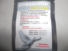 Amoxicillin Tablets (quantity 100)