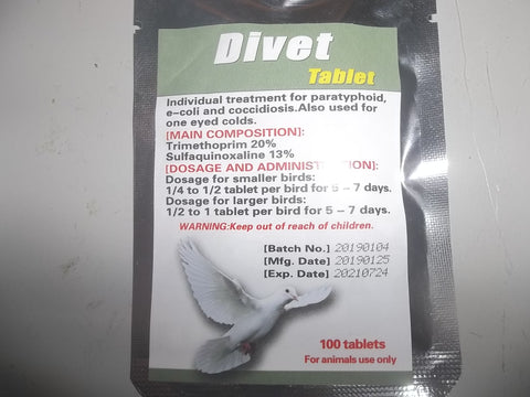 Divet Tablets (quantity 100)