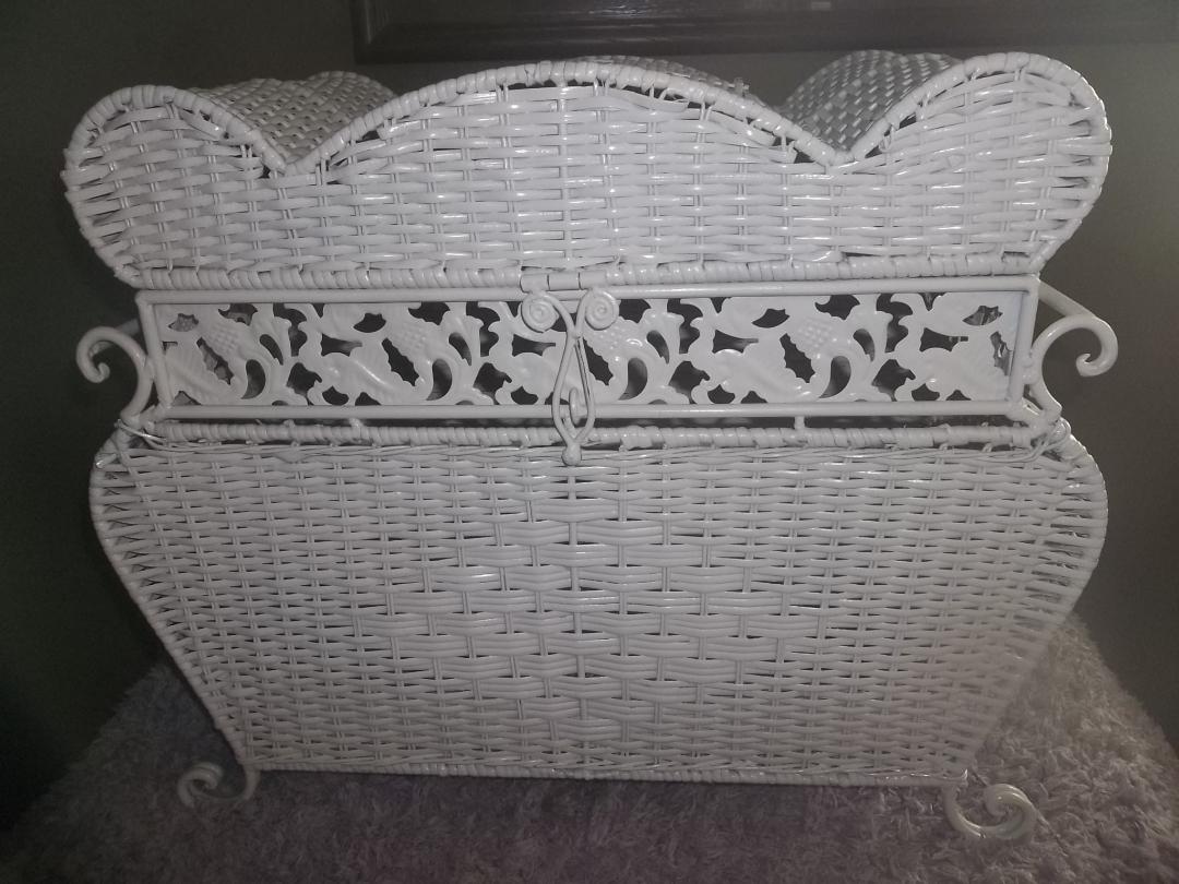 Antique Dove Release Basket