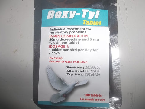Doxy-Tyl tablets (quantity 100)