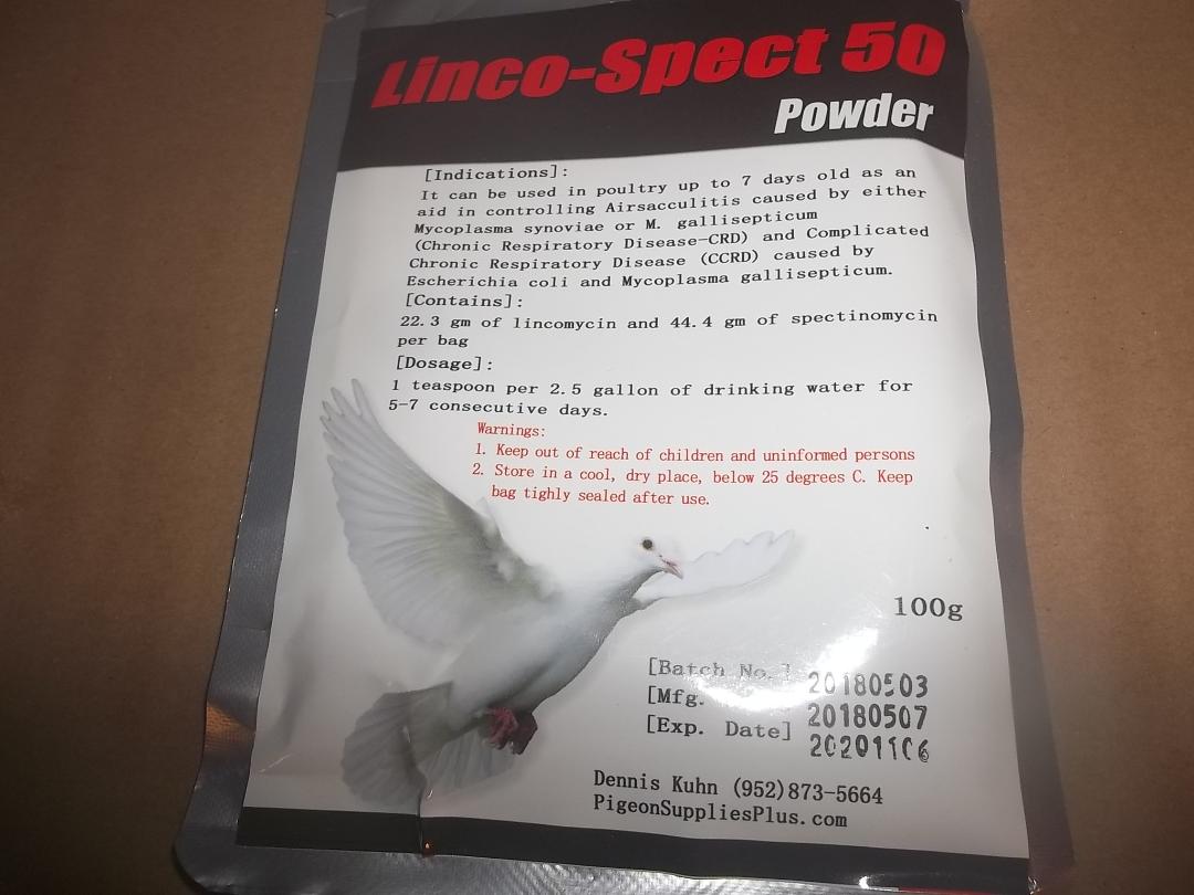 Bio Linco Spec Powder Respiratory Medications – Page 3 – Pigeon Supplies Plus