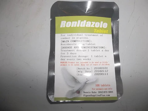 Ronidazole Tablets (*100 tablets)