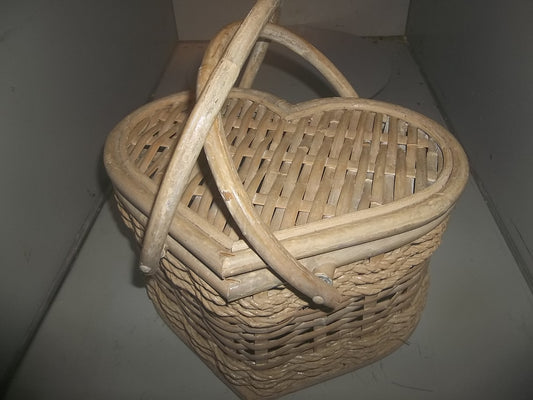 Small Heart Shaped Basket